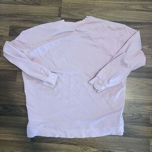 lululemon athletica Light Pink Crewneck Sweatshirt